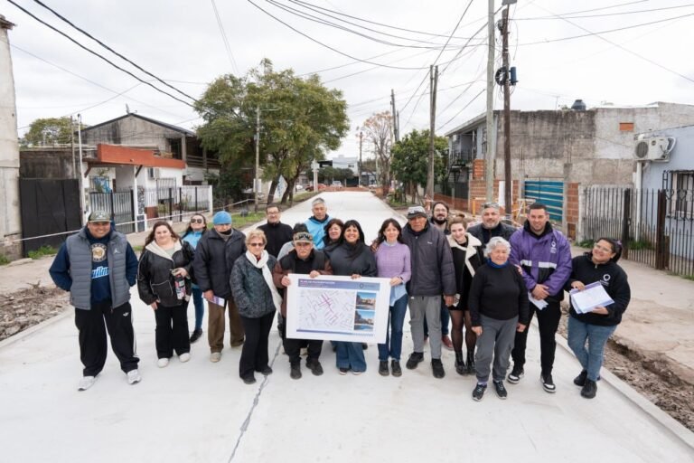 AVANZA LA OBRA DE PAVIMENTACIÓN DE 37 NUEVAS CUADRAS EN EZPELETA CON FONDOS 100% MUNICIPALES 4