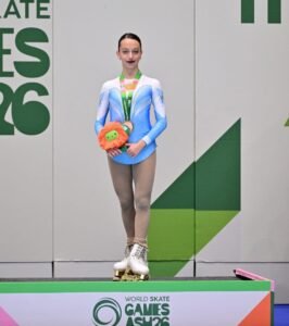 Congratulations to @giuliscamarda of Argentina on winning bronze in Senior Women’s Inline Free S