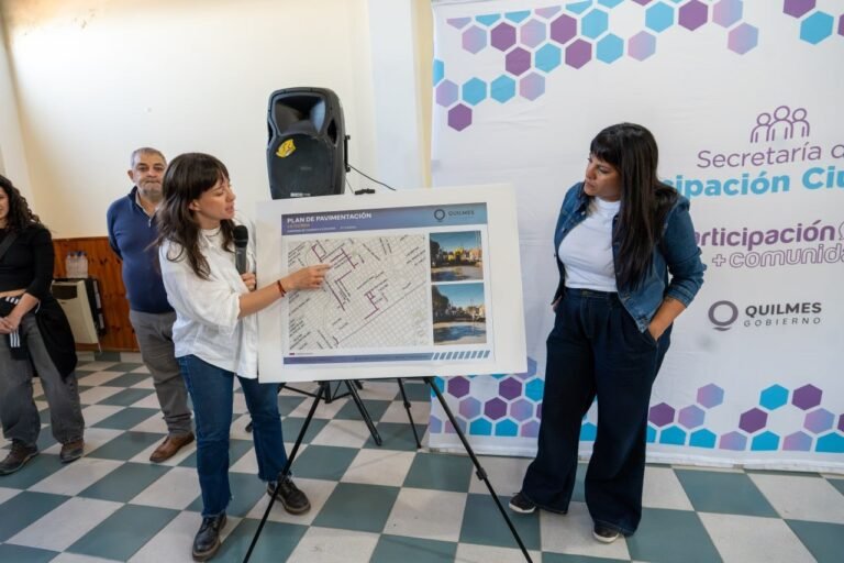 EL MUNICIPIO ANUNCIÓ LA CONSTRUCCIÓN DE 47 NUEVAS CUADRAS DE ASFALTO EN VILLA LA FLORIDA CON FONDOS PROPIOS 5
