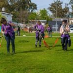 EL MUNICIPIO DE QUILMES CONTINÚA CON LAS TAREAS DIARIAS DE MANTENIMIENTO DE PLAZAS, PARQUES Y PASEOS DE TODO EL DISTRITO 5