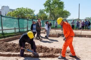 LA COMUNA INICIÓ LA OBRA DEL NUEVO EDIFICIO DEL JARDÍN MUNICIPAL Nº 2 DE SAN FRANCISCO SOLANO 5