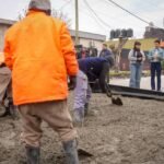MAYRA Y EVA MIERI RECORRIERON LA IMPORTANTE OBRA DE PAVIMENTACIÓN DE 17 NUEVAS CUADRAS DE ASFALTO EN VILLA LA FLORIDA 4