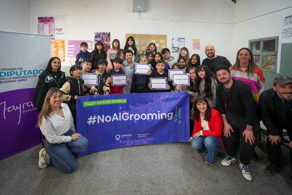 MAYRA Y FUNCIONARIOS DEL ÁREA DE SEGURIDAD PARTICIPARON DE UN NUEVO TALLER DEL PROGRAMA ENLACES SEGUROS 3